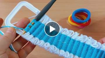 Wow!! easy crochet gift for cool hair 