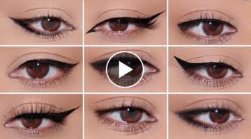 9 Different Eyeliner Styles
