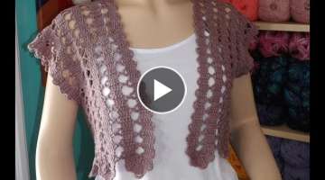 Crochet summer cardigan part 1 of 2 - with Ruby Stedman