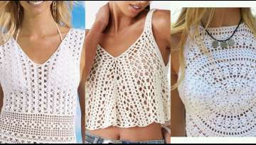 How to Make a Strap Knitted Blouse?