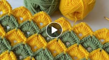 WONDERFUL???????? crochet knit blanket pattern 