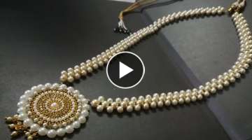 Grand Pearl Amazing new design making tutorial video | hand craft jewelry factory