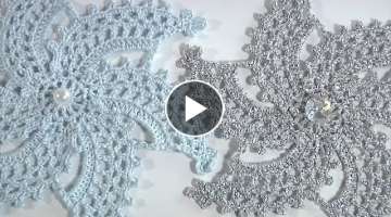 SUPER NEW YEAR'S IDEA!!!/Magic SNOWFLAKE/Crochet 2023 Snowflake Merry Christmas