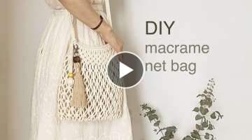  macrame net bag 