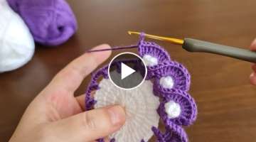 Super Easy Crochet Knitting Motif Pattern 