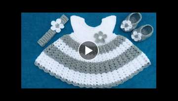 Crochet Baby Dress Tutorial