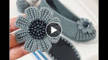 knitting flower making