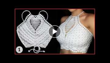 Crochet Short Top, Step by Step with Lety Galerani 