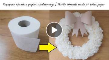 Toilet Paper & Bow / Beautiful and Cheap Decoration