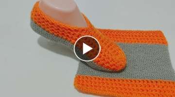 knitting booties new design easy method